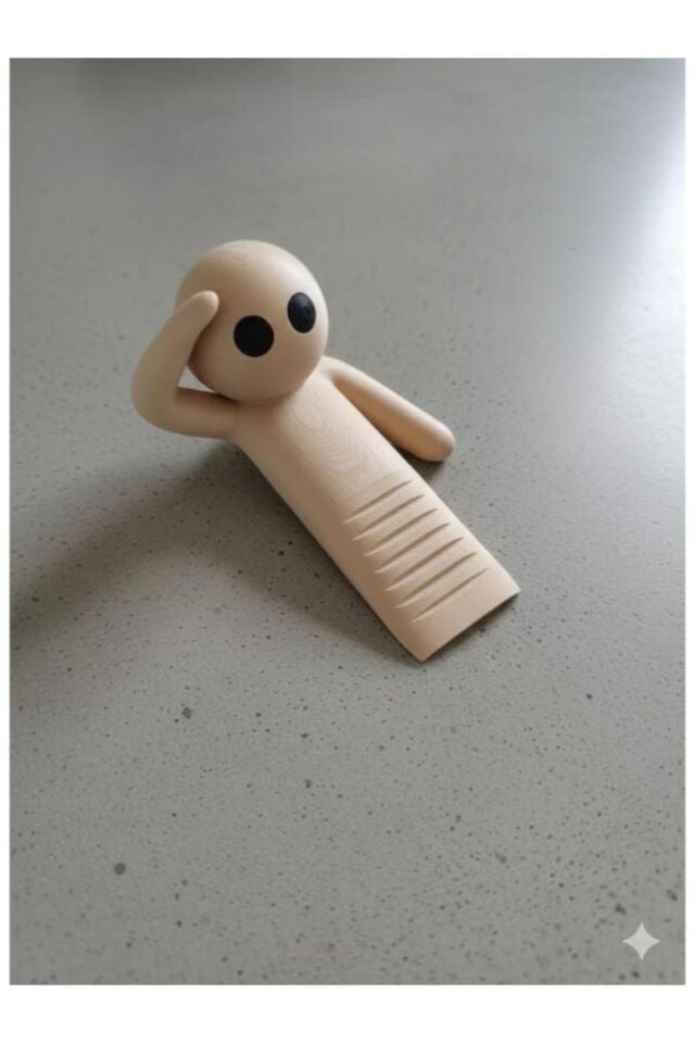 Dekoratif Obje ve Biblo Organizer Düzenleyici Modern Minimalist Tasarım Kapı Durdurucu - Kaymaz Tabanlı Tutucu Pratik Kullanım Yer Tasarrufu Sağlayan