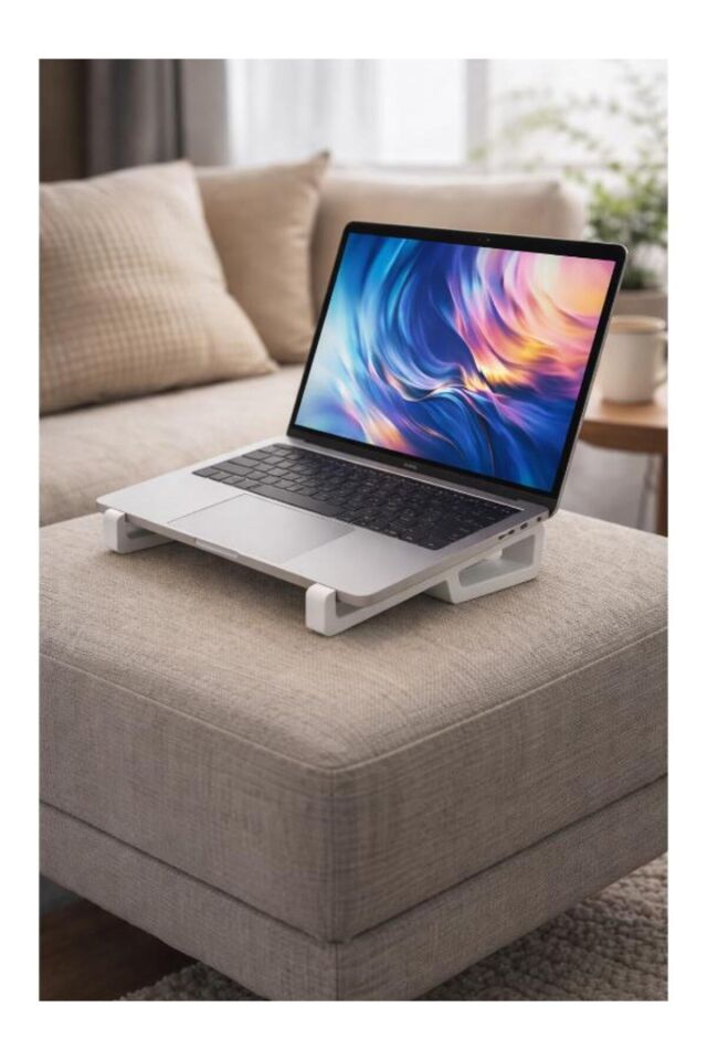 Stand Masaüstü Tutucu Organizer Laptop Standı – Taşınabilir Bilgisayar Yükseltici, Kaymaz Tasarım Pratik Kullanım Yer Tasarrufu Sağlayan