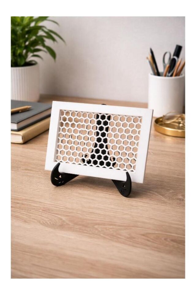 Stand Masaüstü Tutucu Organizer 2'li Masa Üstü Fotoğraf Çerçevesi Standı – Ayaklı, Modern Dekoratif Çerçeve Pratik Kullanım Yer Tasarrufu Sağlayan